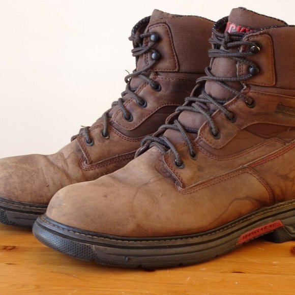 Rocky Boot Ironclad LT Mens Size 12W Wide Waterproof RKK0177 Leather Work Boots - Picture 5 of 11